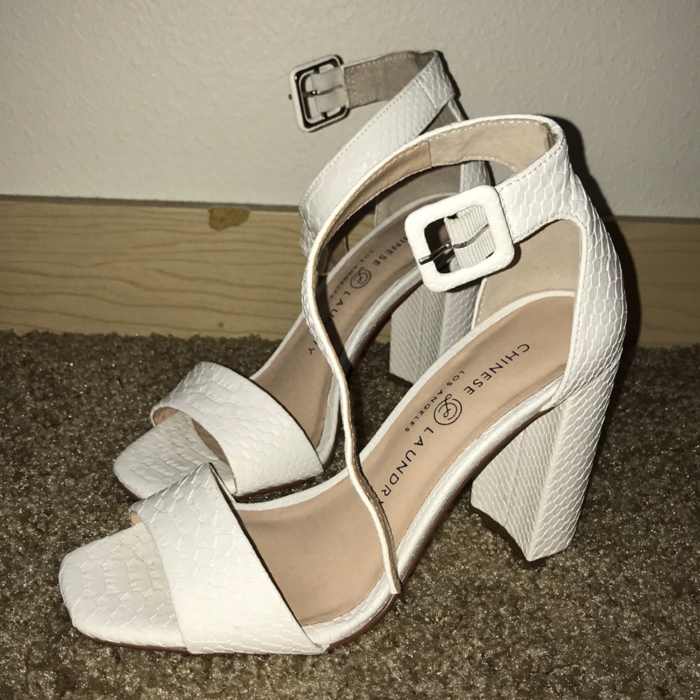 White heels